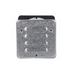 Picture of 5" x 5"  Aluminum Non-Heated Round Vent Port For 4" Thick Walk-In Coolers