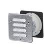 Picture of 5" x 5"  Aluminum Non-Heated Round Vent Port For 4" Thick Walk-In Coolers