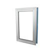 Picture of 24" H x 14" W x 4" D Brushed Aluminum Non-Heated View Port