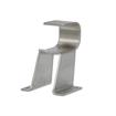 Picture of 1-1/8" Offset Satin Stainless Steel Door Closer Mounting Hook