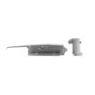 Picture of 3/4" To 1-5/8" Offset Satin Stainless Steel Heavy Duty Walk-In Cooler Door Safety Latch With Cylinder Lock