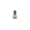 Picture of 1-5/8" To 2-1/2" Offset Satin Stainless Steel Heavy Duty Walk-In Cooler Door Safety Latch