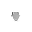 Picture of 1-5/8" Offset Satin Stainless Steel Heavy Duty Walk-In Cooler Door Hinge