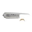 Picture of Heavy-Duty Satin Stainless Steel Walk-In Cooler Door Safety Latch Body With Cylinder Lock Only - Less Strike
