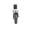 Picture of Caster Kit, Medium Duty 1-5/8" Expanding Stem Caster With 5" Gray Polyurethane Wheel, 2 Brake And 2 Non-Brake In Retail Box