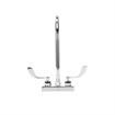 Picture of Encore 4" OC Deck Mount Faucet Ceramic Valves with 8-1/2" Swivel Gooseneck Spout with 4" Wrist Blade Handles