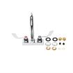 Picture of Encore 4" OC Deck Mount Faucet Ceramic Valves with 8-1/2" Swivel Gooseneck Spout with 4" Wrist Blade Handles
