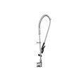 Picture of Encore® 8" OC. Brass Chrome Plated Wall Mount Pre Rinse Assembly with Wall Bracket and In-Line Vacuum Breaker