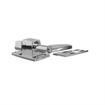 Picture of Flush Offset Polished Chrome Adjustable Cam-Rise Lift-Off Walk-In Door Hinge With Spring Assist