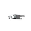 Picture of 1-7/8" Offset Polished Chrome Adjustable Cam-Rise Lift-Off Walk-In Door Hinge With Spring Assist