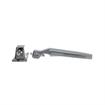 Picture of 1-7/8" Offset Polished Chrome Adjustable Cam-Rise Lift-Off Walk-In Door Hinge With Spring Assist
