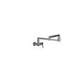 Picture of Encore® Brass Chrome Plated Single Wall Mount Faucet with 18" Swivel Spout with Pot Filler End