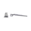Picture of 1-3/4" Offset Polished Chrome Cam-Rise Walk-In Door Hinge