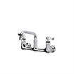 Picture of Encore® 6" OC Brass Chrome Plated Elevated Deck Mount Faucet with 12" Swivel Spout