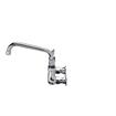 Picture of Encore® 6" OC Brass Chrome Plated Elevated Deck Mount Faucet with 12" Swivel Spout