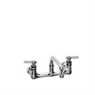 Picture of Encore® 6" OC Brass Chrome Plated Elevated Deck Mount Faucet with 12" Swivel Spout