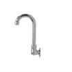 Picture of Encore® Brass Chrome Plated Wall Mount Spout Base with 3-1/2" Gooseneck Spout, Retail Packaging