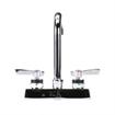 Picture of Encore 4" OC Deck Mount Faucet with 3-1/2" Swivel Gooseneck Spout and Lever Handles, Retail Packaging