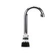 Picture of Encore 4" OC Deck Mount Faucet with 3-1/2" Swivel Gooseneck Spout and Lever Handles, Retail Packaging