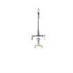 Picture of Encore® Brass Chrome Plated Double Pantry Faucet with 8" Swivel Gooseneck Spout and Lever Handles, Retail Packaging