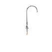 Picture of Encore® Brass Chrome Plated Double Pantry Faucet with 8" Swivel Gooseneck Spout and Lever Handles, Retail Packaging