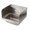 Picture of Encore® Wall Mount Type 304 Series Stainless Steel Hand Sink 14" x 10" x 5" Deep with Double Side Splash