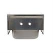 Picture of Encore® Wall Mount Type 304 Series Stainless Steel Hand Sink 14" x 10" x 5" Deep with Double Side Splash