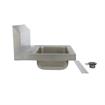Picture of Encore® Wall Mount Type 304 Series Stainless Steel Hand Sink 4" OC Deck Mount Holes 14" x 10" x 5" Deep Less Side Splash