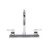 Picture of Encore 8" OC Deck Mount Faucet Ceramic Valves with 6" Swivel Gooseneck Spout, Retail Packaging