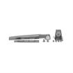 Picture of 1-1/8" Offset Satin Chrome Adjustable Cam-Rise Lift-Off Walk-In Door Hinge With Spring Assist