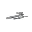 Picture of 1-1/8" Offset Satin Chrome Adjustable Cam-Rise Lift-Off Walk-In Door Hinge With Spring Assist