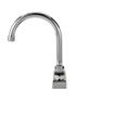 Picture of Encore 4" OC Deck Mount Faucet Ceramic Valves with 6" Swivel Gooseneck Spout, Retail Packaging