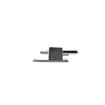 Picture of 1-3/4" Offset Satin Chrome Cam-Rise Walk-In Door Hinge With Spring Assist
