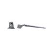 Picture of 1-3/4" Offset Satin Chrome Cam-Rise Walk-In Door Hinge With Spring Assist