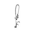 Picture of Encore® 8" OC. Brass Chrome Plated Wall Mount Pre Rinse Assembly 1.2 gpm Spray Head with Wall Bracket and 12" Add-On Faucet