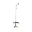 Picture of Encore® Brass Chrome Plated Double Pantry Faucet with Elevated 12" Swivel  Spout and Ceramic Valves