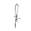 Picture of Encore Single Hole Deck Mount Pre Rinse Assembly with Wall Bracket, Stainless Steel Spring and 8" Add On Faucet