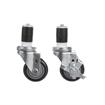 Picture of Caster Kit, Medium Duty 1-1/2" Expanding Stem Caster With 3" Blue Polyurethane Wheel, 2 Brake And 2 Non-Brake In Retail Box