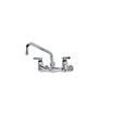 Picture of Encore® Quik-fil™ 8" OC Wall Mount 3/4" High Volume Faucet Lever Handles with 12" Spout
