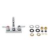 Picture of TOP-LINE® 4" OC Deck Mount Faucet Ceramic Valves with 3-1/2" Swivel Gooseneck Spout