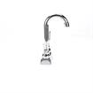 Picture of TOP-LINE® 4" OC Deck Mount Faucet Ceramic Valves 4" Wrist Blade Handles with 3-1/2" Swivel Gooseneck Spout