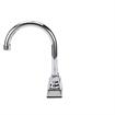 Picture of TOP-LINE® 4" OC Deck Mount Faucet Ceramic Valves with 6" Swivel Gooseneck Spout