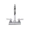 Picture of TOP-LINE® 4" OC Deck Mount Faucet Ceramic Valves with 6" Swivel Gooseneck Spout