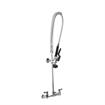 Picture of TOP-LINE® 8" OC Wall Mount Pre-Rinse Assembly with PowerPulse™ 1.05 gpm Spray, Retail Packaging