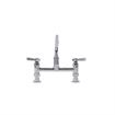 Picture of TOP-LINE® 8" OC Elevated Bridge Deck Mount Faucet Ceramic Valves with 10" Swivel Spout, Retail Packaging