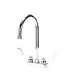 Picture of TOP-LINE® 8" OC Deck Mount Faucet Ceramic Valves with 8-1/2" Swivel Gooseneck Spout