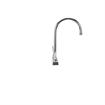 Picture of TOP-LINE® 8" OC Deck Mount Faucet Ceramic Valves 4" Wrist Blade Handles with 8-1/2" Swivel Gooseneck Spout