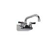 Picture of TOP-LINE® 4" OC Wall Mount Faucet Ceramic Valves with 10" Swivel Spout, Retail Packaging