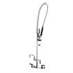Picture of TOP-LINE® 8" OC Wall Mount Pre-Rinse Assembly with Mounting Kit and 12" Add-On Faucet