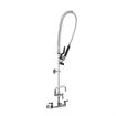 Picture of TOP-LINE® 8" OC Wall Mount Pre-Rinse Assembly with Mounting Kit and 12" Add-On Faucet